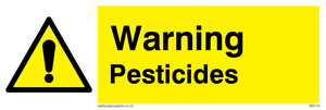 WN116: warning pesticides