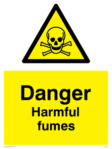 WN118: danger harmful fumes