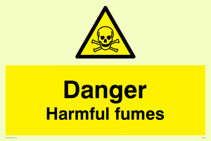 WN118: danger harmful fumes