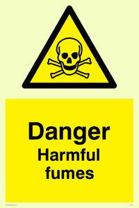 WN118: danger harmful fumes