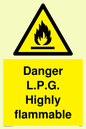 WN119: l.p.g. highly flammable