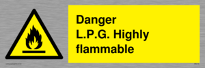 WN119: l.p.g. highly flammable