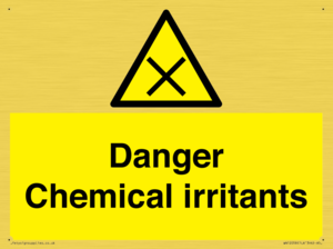 WN12058: Danger Chemical irritants