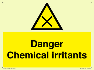 WN12058: Danger Chemical irritants
