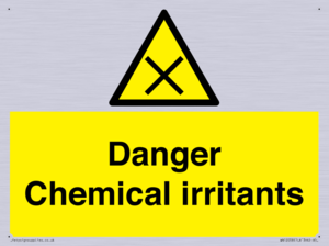 WN12058: Danger Chemical irritants