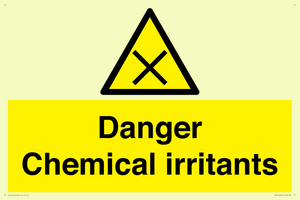 WN12058: Danger Chemical irritants