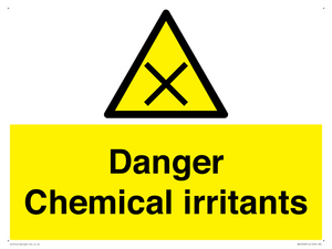 WN12058: Danger Chemical irritants