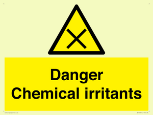 WN12058: Danger Chemical irritants