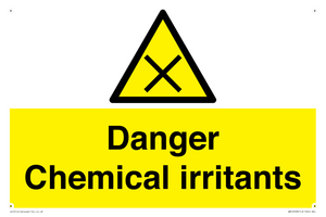 WN12058: Danger Chemical irritants