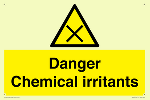 WN12058: Danger Chemical irritants