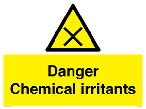 WN12058: Danger Chemical irritants