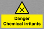 WN12058: Danger Chemical irritants