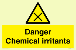 WN12058: Danger Chemical irritants
