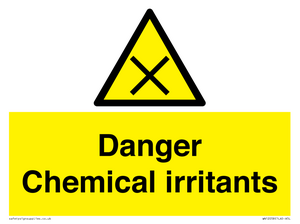 WN12058: Danger Chemical irritants
