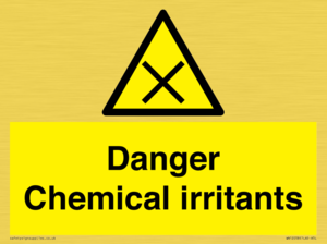 WN12058: Danger Chemical irritants