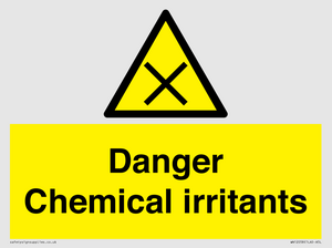 WN12058: Danger Chemical irritants