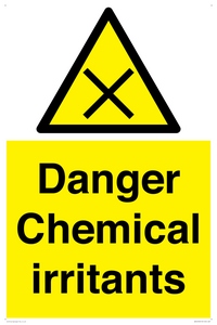 WN12058: Danger Chemical irritants