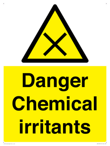 WN12058: Danger Chemical irritants