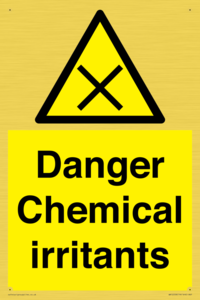 WN12058: Danger Chemical irritants