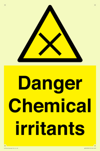 WN12058: Danger Chemical irritants