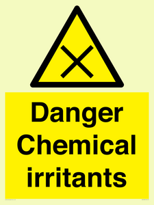 WN12058: Danger Chemical irritants
