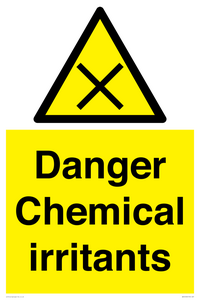 WN12058: Danger Chemical irritants