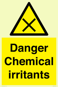 WN12058: Danger Chemical irritants