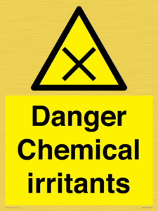 WN12058: Danger Chemical irritants