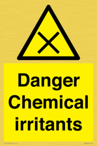 WN12058: Danger Chemical irritants