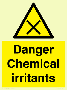 WN12058: Danger Chemical irritants
