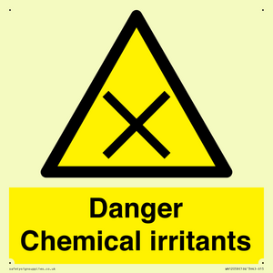 WN12058: Danger Chemical irritants