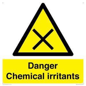 WN12058: Danger Chemical irritants