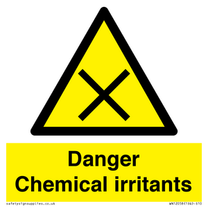 WN12058: Danger Chemical irritants