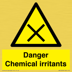 WN12058: Danger Chemical irritants