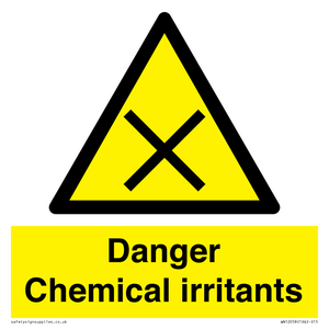 WN12058: Danger Chemical irritants