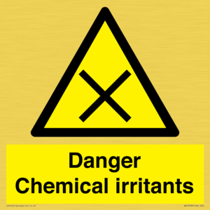 WN12058: Danger Chemical irritants