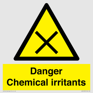 WN12058: Danger Chemical irritants
