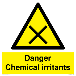 WN12058: Danger Chemical irritants