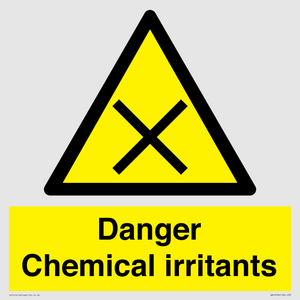 WN12058: Danger Chemical irritants