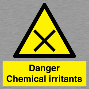WN12058: Danger Chemical irritants