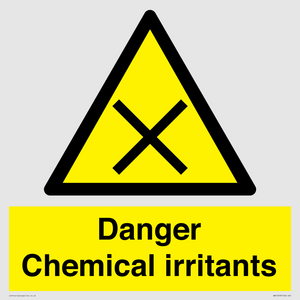 WN12058: Danger Chemical irritants