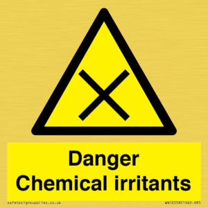 WN12058: Danger Chemical irritants