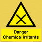 WN12058: Danger Chemical irritants
