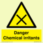 WN12058: Danger Chemical irritants