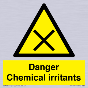 WN12058: Danger Chemical irritants