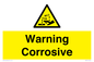 WN121: Warning corrosive
