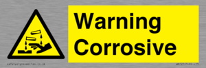 WN121: Warning corrosive