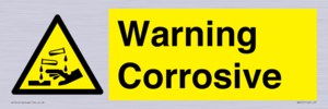 WN121: Warning corrosive