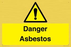 WN123: danger asbestos
