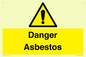 WN123: danger asbestos